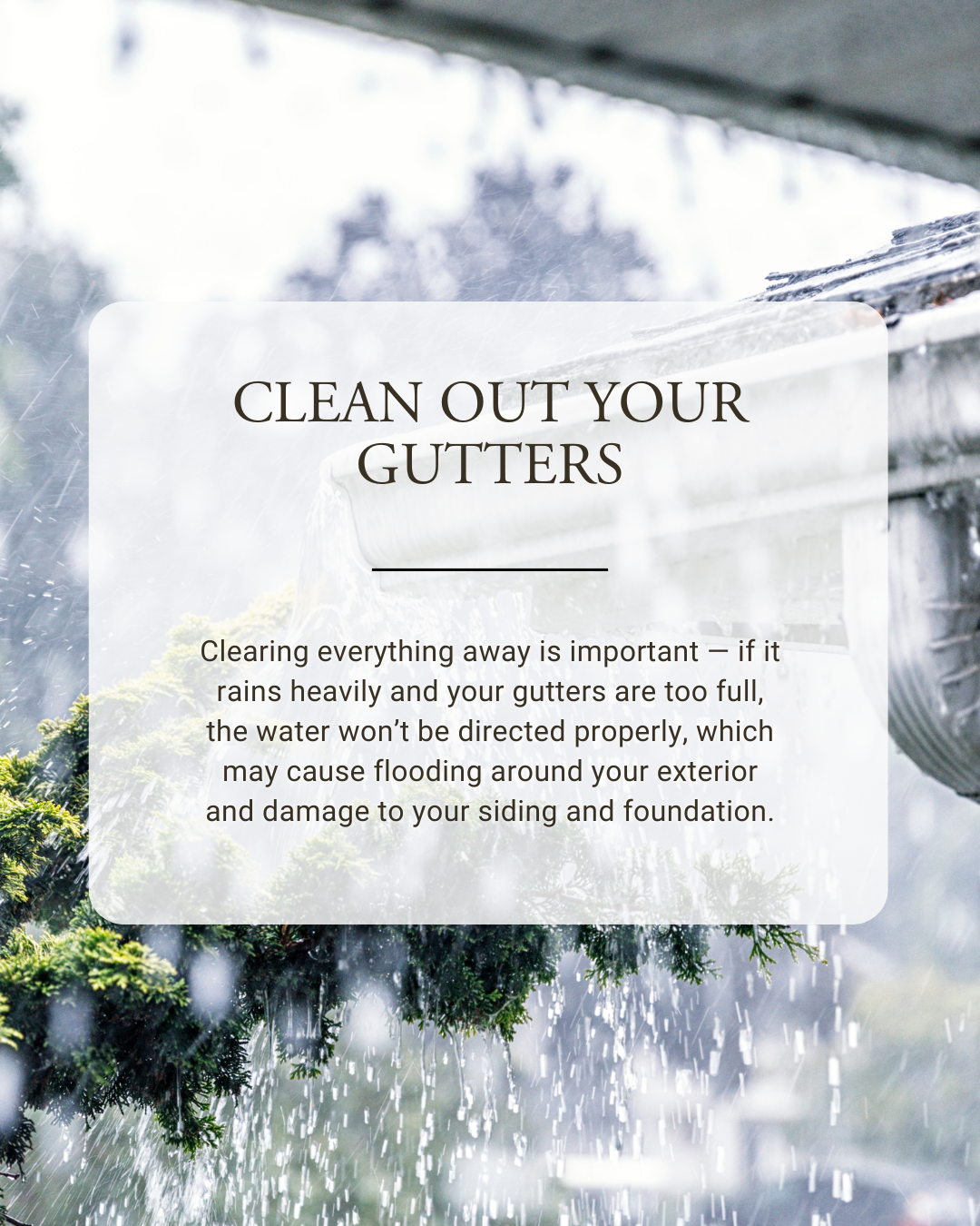 Winter Home Maintenance: Clean Out Gutters